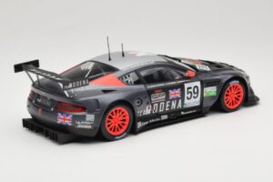 Aston Martin DBR9 GT1 #59 Team Modena A. Garcia / J. Menten / C. Fittipaldi 24 Hours of Le Mans 2006 Solido 1:18 80014 Metall — kuva 3 / 8