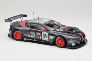 Aston Martin DBR9 GT1 #59 Team Modena A. Garcia / J. Menten / C. Fittipaldi 24 Hours of Le Mans 2006 Solido 1:18 80014 Metall — kuva 6 / 8