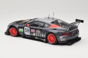 Aston Martin DBR9 GT1 #59 Team Modena A. Garcia / J. Menten / C. Fittipaldi 24 Hours of Le Mans 2006 Solido 1:18 80014 Metall — kuva 7 / 8