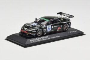 Aston Martin DBRS9 #22 Barwell Motorsport A. Needell FIA GT3 European Championship Spa 2006 Minichamps 1:43 400061322 Metalli — kuva 2 / 4