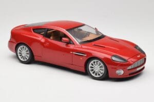 Aston Martin V12 Vanquish Punainen Bburago 1:18 34063 Metalli — kuva 6 / 8
