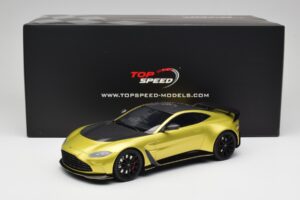 Aston Martin V12 Vantage Final Edition Cosmopolitan Yellow TopSpeed 1:18 TS0453 Metalli — kuva 6 / 6