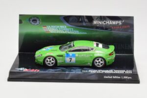 Aston Martin V8 Vantage N24 #7 U. Bez / Porritt / R. Meaden 24 Hours Nurburgring 2008 Minichamps 1:43 437081307 Metalli