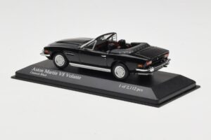Aston Martin V8 Volante Musta Minichamps 1:43 400137730 Metalli — kuva 3 / 4
