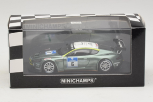 Aston Martin DBRS9 #6 M. Engel / K. Lechner ADAC 24 Hours Nurburgring 2008 Minichamps 1:43 400081306 Metalli — kuva 4 / 4