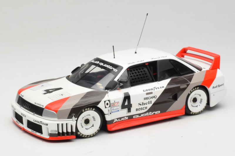 Audi 90 Quattro #4 H. Stuck IMSA GTO 1989 Minichamps 1:18 5030600305 Metalli