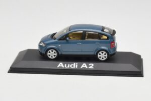 Audi A2 Blue Metallic Minichamps 1:43 20022200748005 Metalli