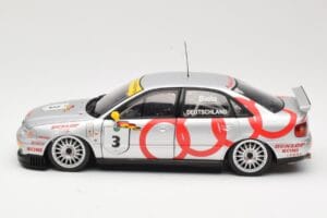 Audi A4 B5 #3 F. Biela DTM World Champion 1995 UT Models 1:18 39542 Metalli — kuva 4 / 8