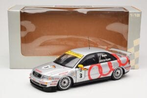 Audi A4 B5 #3 F. Biela DTM World Champion 1995 UT Models 1:18 39542 Metalli — kuva 8 / 8