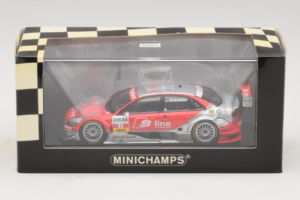 Audi A4 DTM #11 M. Rockenfeller Audi Sport Team Phoenix DTM 2007 Minichamps 1:43 400079611 Metalli — kuva 4 / 4
