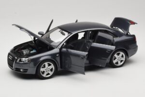Audi A4 B7 Harmaa Metallinen Minichamps 1:18 100014400 Metalli — kuva 2 / 8