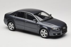 Audi A4 B7 Harmaa Metallinen Minichamps 1:18 100014400 Metalli — kuva 6 / 8