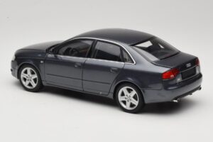 Audi A4 B7 Harmaa Metallinen Minichamps 1:18 100014400 Metalli — kuva 7 / 8