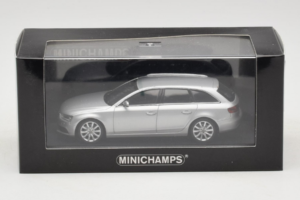 Audi A4 B8 Avant Ice Silver Minichamps 1:43 5011204213-R1 Metalli — kuva 4 / 4