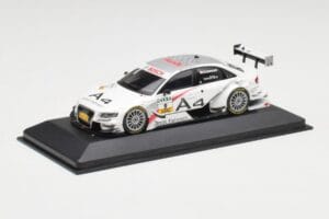 Audi A4 B8 #9 T. Kristensen DTM 2008 Minichamps 1:43 400081809 Metalli — kuva 2 / 4