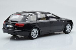 Audi A6 C6 Avant Musta Norev 1:18 188304 Metalli — kuva 4 / 8