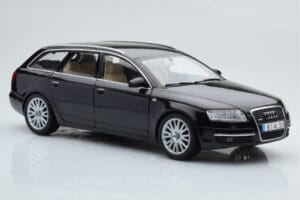 Audi A6 C6 Avant Musta Norev 1:18 188304 Metalli — kuva 6 / 8