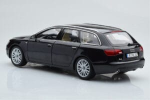 Audi A6 C6 Avant Musta Norev 1:18 188304 Metalli — kuva 7 / 8