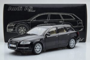 Audi A6 C6 Avant Musta Norev 1:18 188304 Metalli — kuva 8 / 8