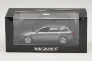 Audi A6 C6 Avant Grey Metallic Minichamps 1:43 400013011 Metalli — kuva 5 / 5
