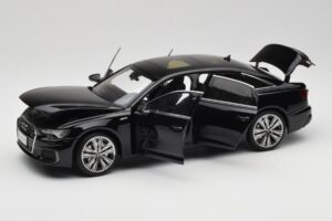 Audi A6L C8 Musta Paudi Model 1:18 42499 Metalli — kuva 2 / 8