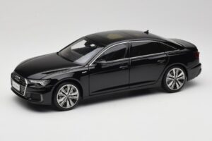 Audi A6L C8 Musta Paudi Model 1:18 42499 Metalli