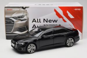 Audi A6L C8 Musta Paudi Model 1:18 42499 Metalli — kuva 8 / 8