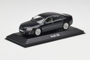 Audi A8 D3 Mauritius Sininen Metallic Minichamps 1:43 5010508123 Metalli — kuva 2 / 4