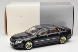 Audi A8 D3 W12 Musta Kyosho 1:18 5010508135 Metalli — kuva 8 / 8