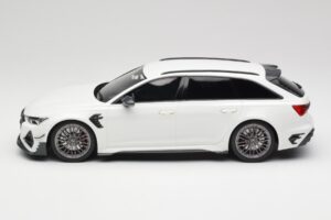 Audi ABT RS6-R C8 Avant Valkoinen TopSpeed 1:18 TS0502 Metalli — kuva 3 / 6