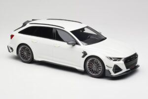 Audi ABT RS6-R C8 Avant Valkoinen TopSpeed 1:18 TS0502 Metalli — kuva 4 / 6