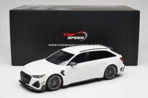 Audi ABT RS6-R C8 Avant Valkoinen TopSpeed 1:18 TS0502 Metalli — kuva 6 / 6