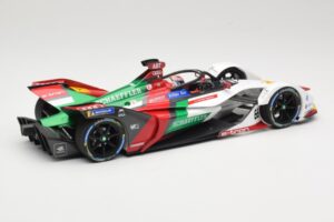 Audi e-tron FE05 Audi Sport ABT Schaeffler #66 D. Abt Formula E Season 5 2019 Minichamps 1:18 114180066 Metalli — kuva 2 / 6