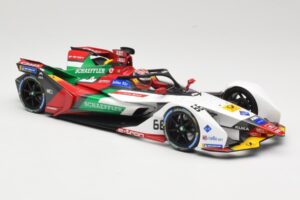 Audi e-tron FE05 Audi Sport ABT Schaeffler #66 D. Abt Formula E Season 5 2019 Minichamps 1:18 114180066 Metalli — kuva 4 / 6