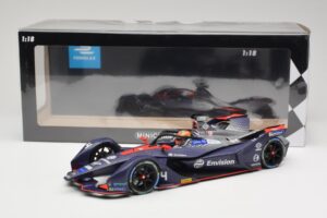 Audi e-tron FE05 Envision Virgin Racing #4 R. Frijns Formula E Season 5 2019 Minichamps 1:18 114180004 Metalli — kuva 6 / 6