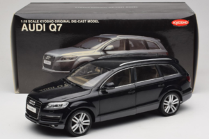 Audi Q7 Musta Kyosho 1:18 09221BK Metalli — kuva 8 / 8