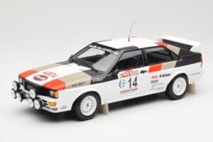 Audi Quattro #14 M. Mouton / F. Pons Winners Rally Sanremo 1981 Minichamps 1:18 155811114 Metalli