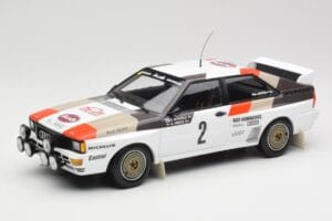 Audi Quattro A1 #2 H. Mikkola / A. Hertz Audi Sport Rally Monte Carlo 1983 Minichamps 1:18 155831102 Metalli