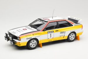 Audi Quattro A2 Audi Sport #1 W. Röhrl / C. Geistdörfer DNF Sanyo Rally of New Zealand 1984 Minichamps 1:18 155841101 Metalli