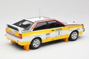 Audi Quattro A2 #3 S. Blomqvist / B. Cederberg Audi Sport Winners Sanyo Rally of New Zealand 1984 Minichamps 1:18 155841103 M — kuva 2 / 6
