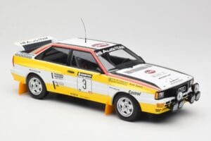 Audi Quattro A2 #3 S. Blomqvist / B. Cederberg Audi Sport Winners Sanyo Rally of New Zealand 1984 Minichamps 1:18 155841103 M — kuva 4 / 6
