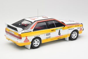Audi Quattro A2 #4 W. Rohrl / C. Geistdorfer Rally de Portugal 1984 Sun Star 1:18 4224 Metalli — kuva 3 / 8