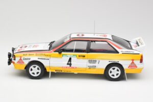 Audi Quattro A2 #4 W. Rohrl / C. Geistdorfer Rally de Portugal 1984 Sun Star 1:18 4224 Metalli — kuva 4 / 8