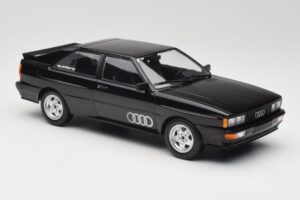 Audi Quattro Musta Metallic Minichamps 1:18 155016121 Metalli — kuva 4 / 6