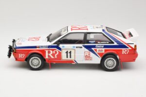 Audi Quattro #11 F. Wittmann / J. Pattermann Rally Acropolis 1986 Sun Star 1:18 4191 Metalli — kuva 4 / 8