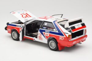 Audi Quattro #11 F. Wittmann / J. Pattermann Rally Acropolis 1986 Sun Star 1:18 4191 Metalli — kuva 5 / 8