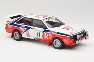 Audi Quattro #11 F. Wittmann / J. Pattermann Rally Acropolis 1986 Sun Star 1:18 4191 Metalli — kuva 6 / 8