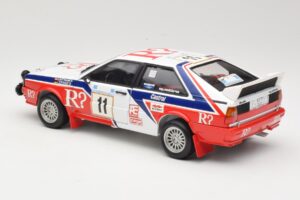 Audi Quattro #11 F. Wittmann / J. Pattermann Rally Acropolis 1986 Sun Star 1:18 4191 Metalli — kuva 7 / 8