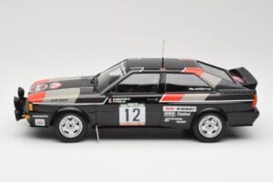 Audi Quattro #12 M. Mouton / F. Pons Audi Sport Rally de Portugal 1981 Minichamps 1:18 155811112 Metalli — kuva 3 / 6