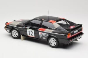 Audi Quattro #12 M. Mouton / F. Pons Audi Sport Rally de Portugal 1981 Minichamps 1:18 155811112 Metalli — kuva 5 / 6